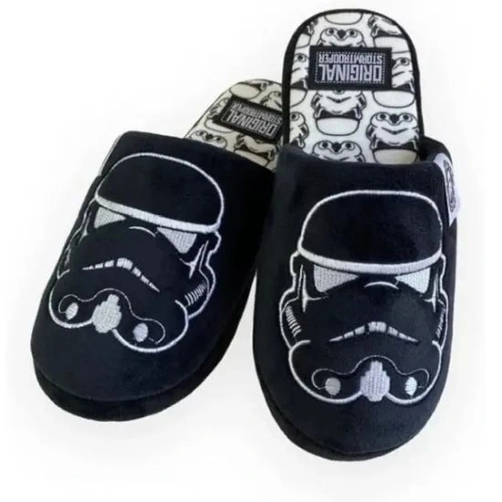Μαύρες παντόφλες Star Wars