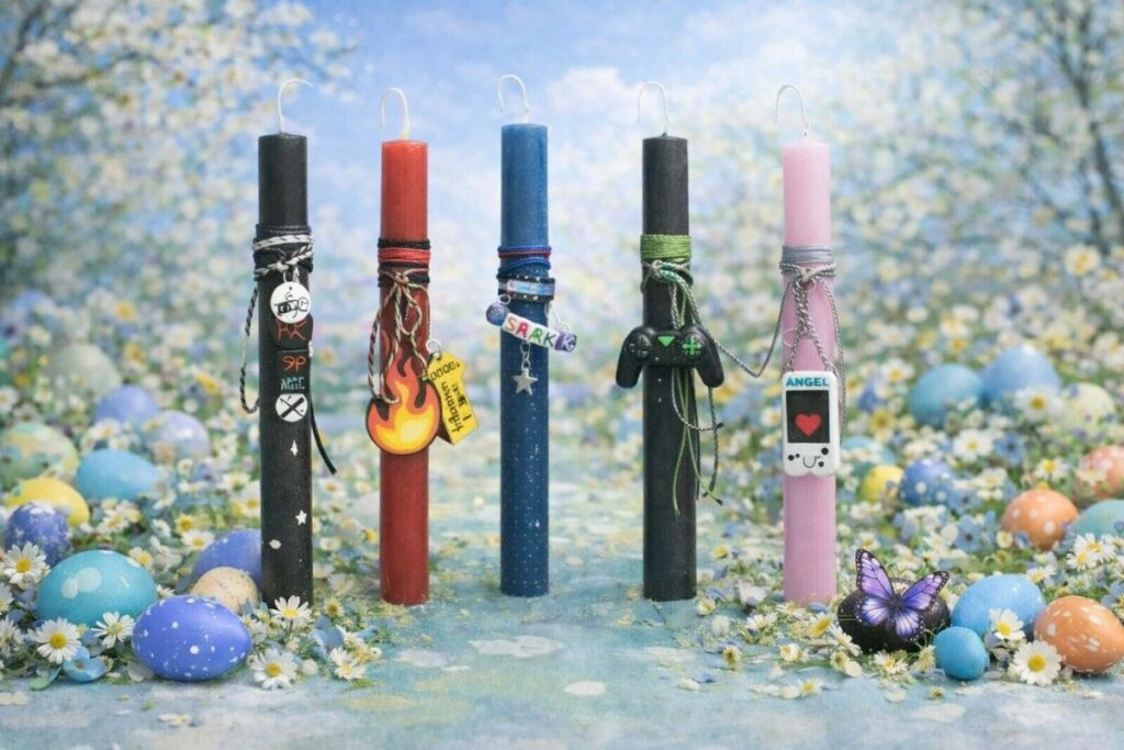 Λαμπάδες πασχαλινές για εφήβους