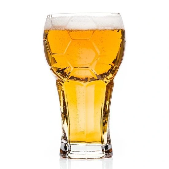 Ποτήρι μπύρας μπάλα ποδοσφαίρου