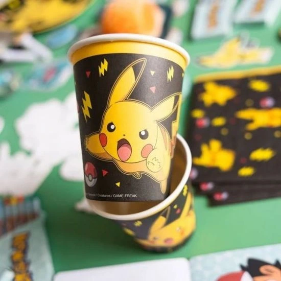 Ποτήρια 237ml Pikachu-Pokemon 8Τμχ