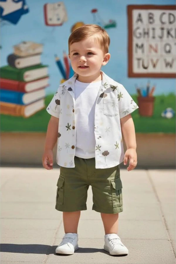 Σετ μπεμπέ 3 τεμαχίων αγόρι Restart