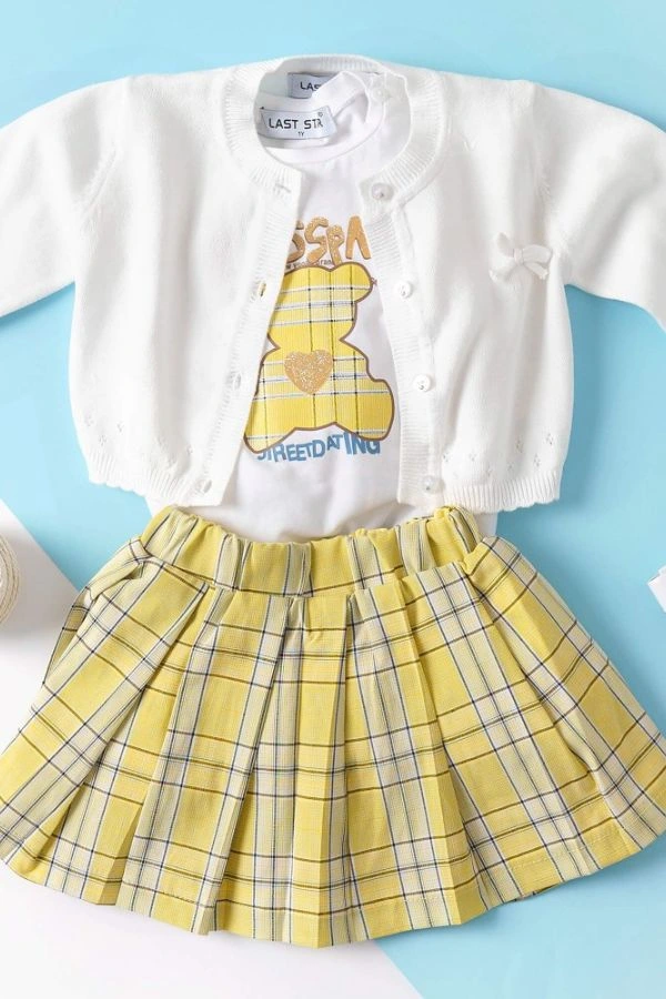 Κίτρινο Σετ 3 τεμαχίων Celeste