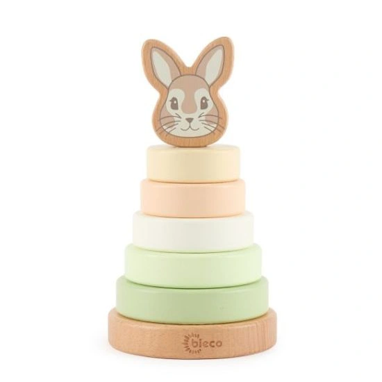 Ξύλινο παιχνίδι στοίβαξης Bieco