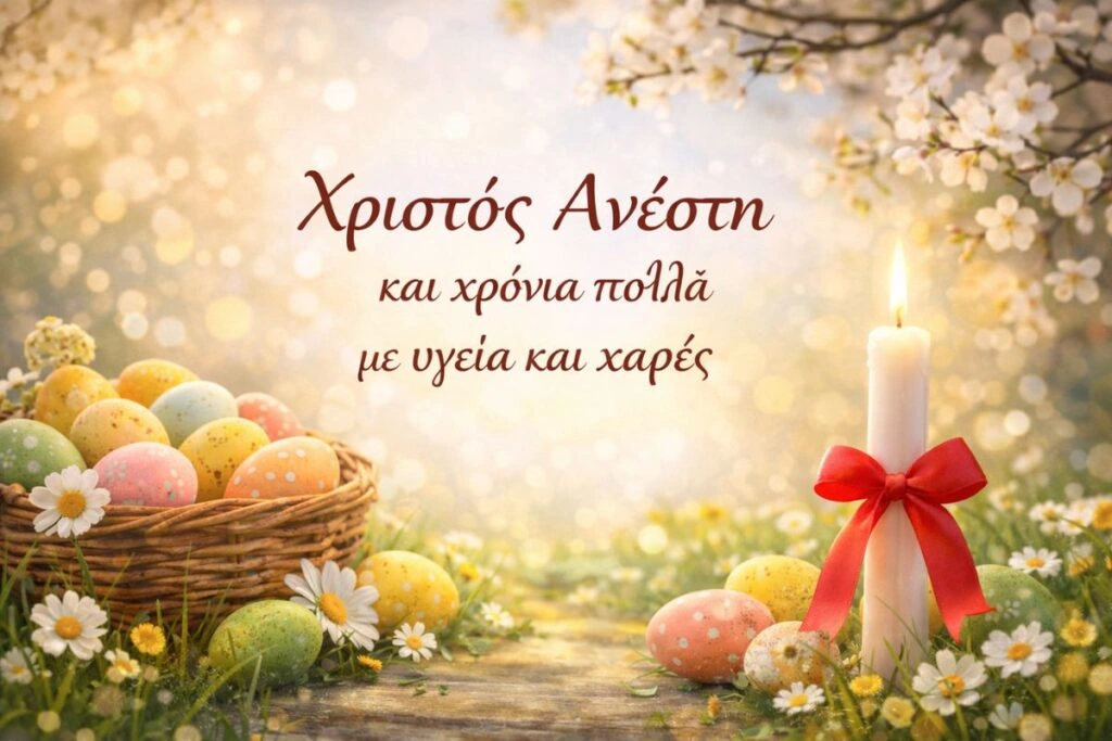 Μηνύματα με Χριστός Ανέστη για κάρτες και SMS