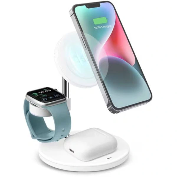 Ασύρματος Φορτιστής SBS Wireless Charger Station 3 in 1