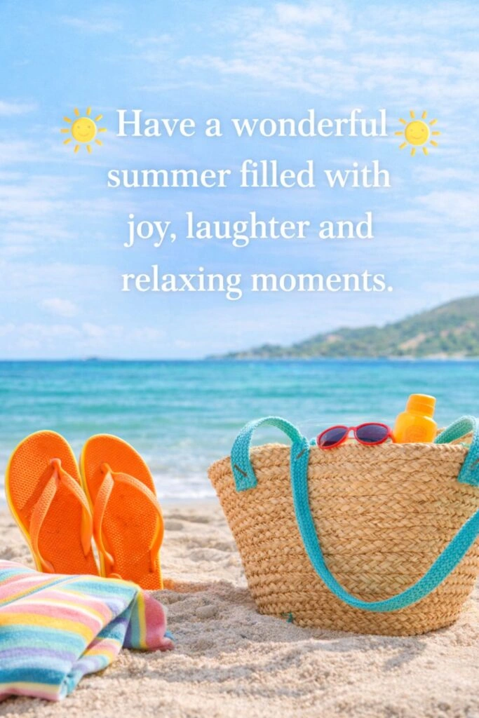 Ευχές για καλό καλοκαίρι στα αγγλικά