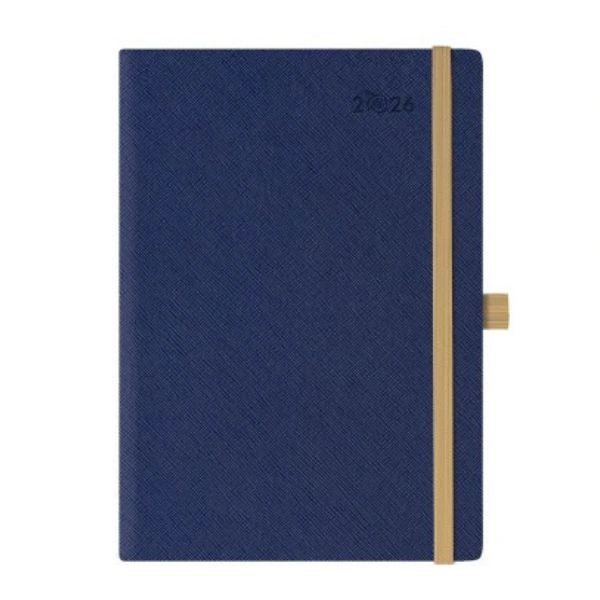 Οικολογικό ημερολόγιο Appeel Saffiano Blue L