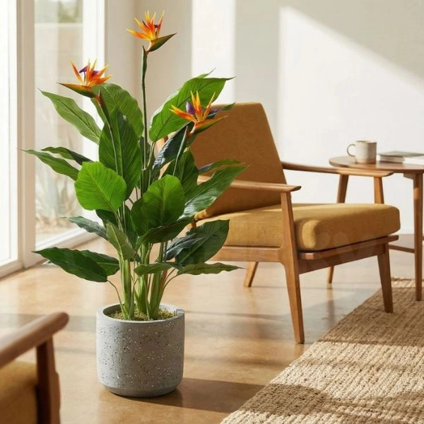 Τεχνητό δέντρο Πουλί του Παραδείσου σε γλάστρα