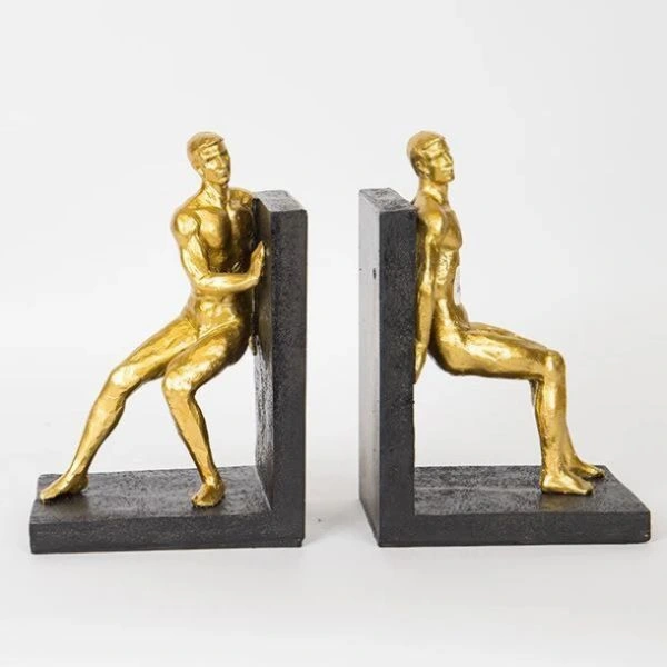 Βιβλιοστάτης σετ με αγαλματίδια ESTHETI