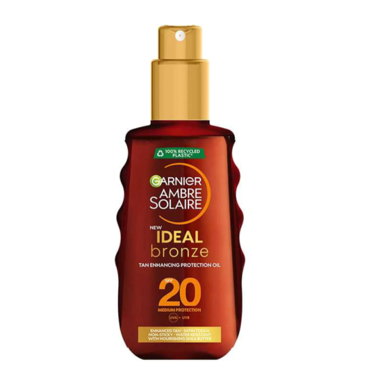 Garnier Ambre Solaire Λάδι Μαυρίσματος SPF20