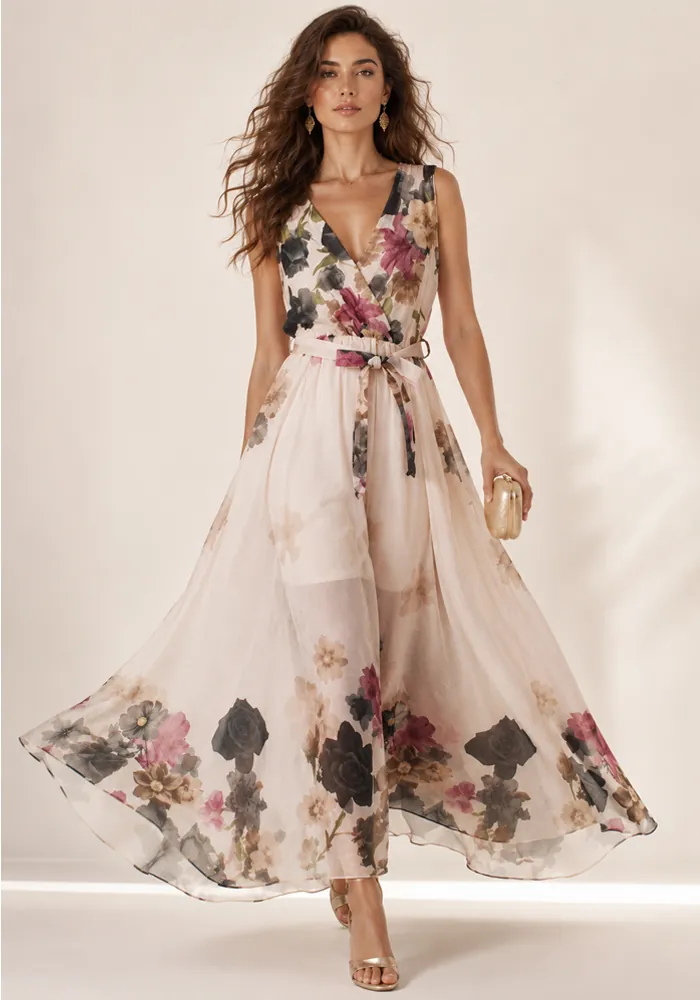 Maxi φόρεμα Amelia με floral σχέδιο