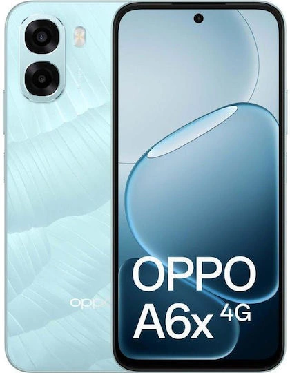 Oppo A6x 128GB smartphone σε Ice Blue