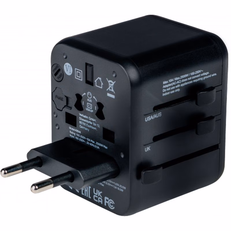 Verbatim UTA-02 φορτιστής 20W USB-C