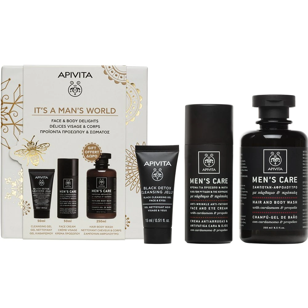 Apivita Men's Care Σετ Περιποίησης Δώρο