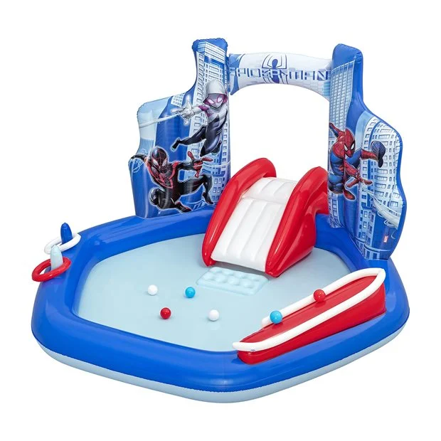 Bestway Φουσκωτή Πισίνα Spider-Man 211x206εκ