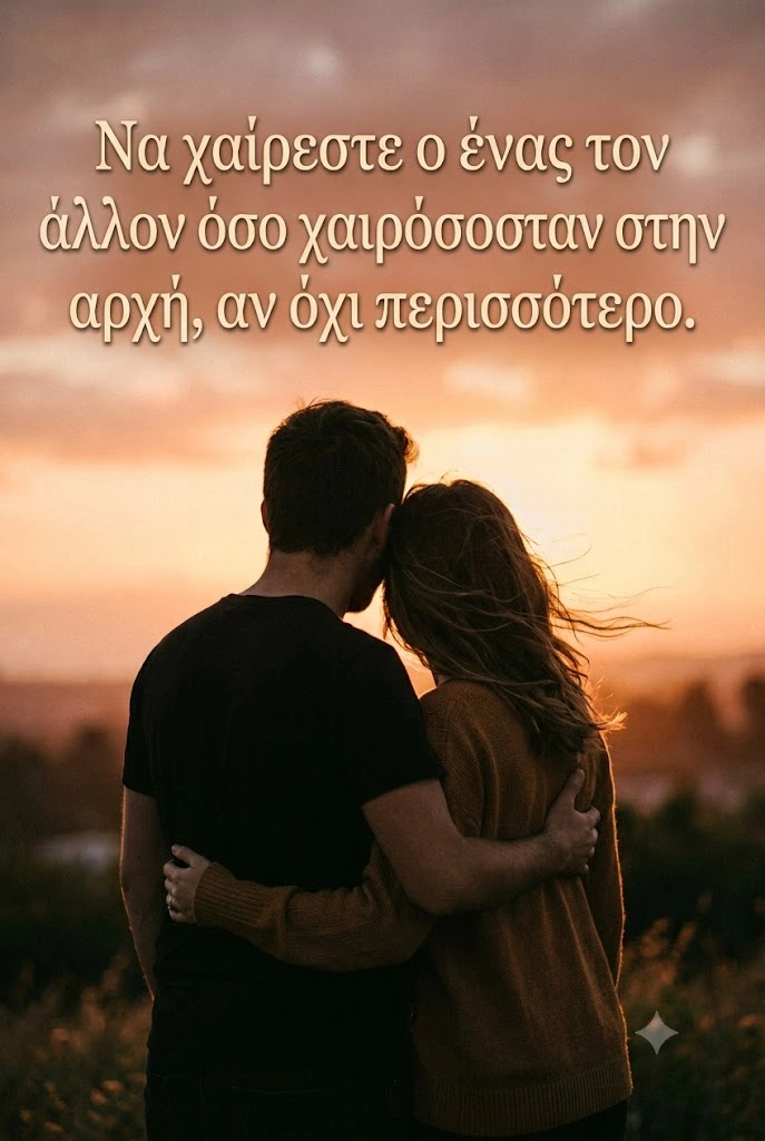 Ευχή για επέτειο γάμου σε φίλους και ζευγάρι που γιορτάζει