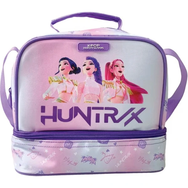 Ισοθερμική τσάντα φαγητού διώροφη Huntrix KPOP