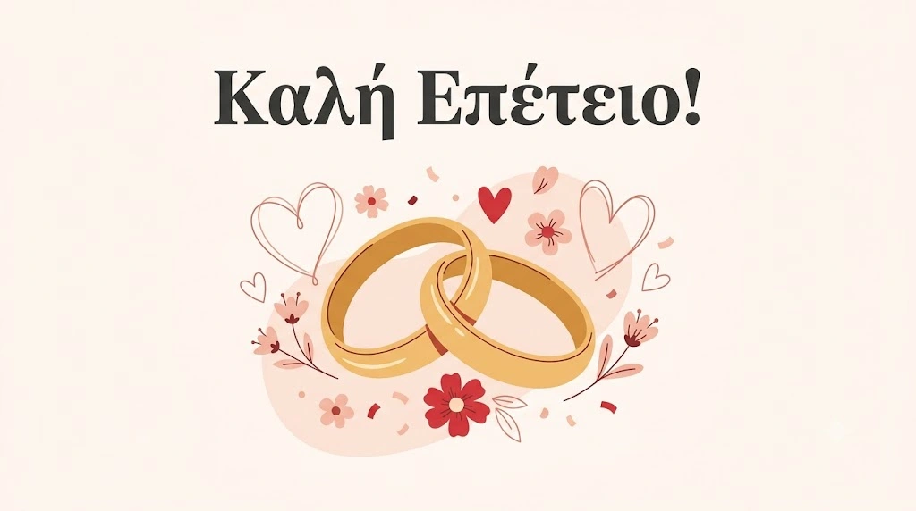 Καλή επέτειο