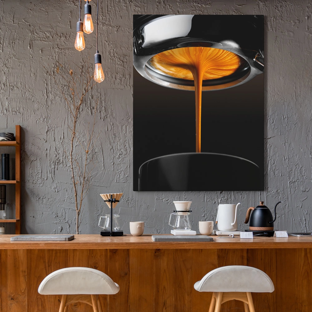 Πίνακας σε καμβά espresso shot