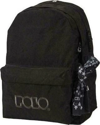 Polo Original τσάντα πλάτης Double Scarf μαύρη