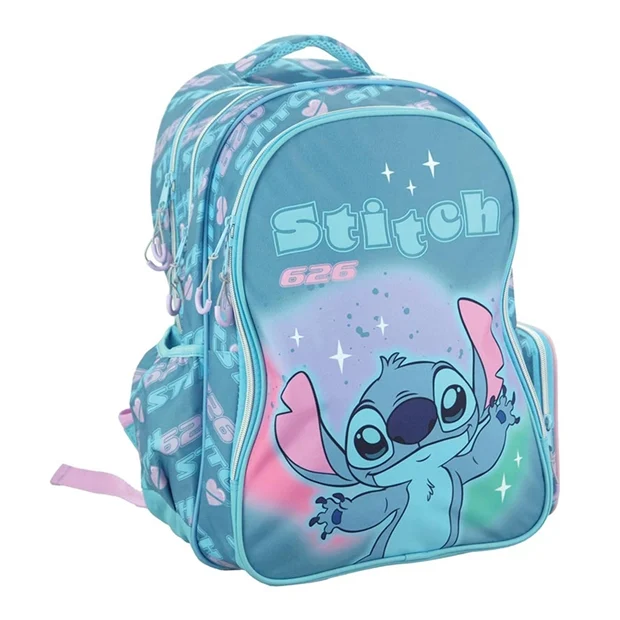 Stitch τσάντα πλάτης δημοτικού σχήματος οβάλ