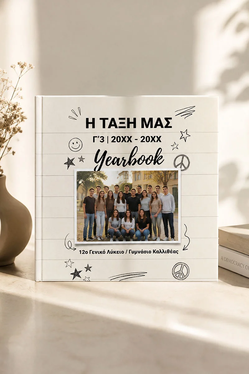 Photobook σχολικό λεύκωμα με φωτογραφίες