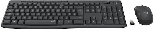 Ασύρματο σετ Logitech MK295 Silent πληκτρολόγιο ποντίκι