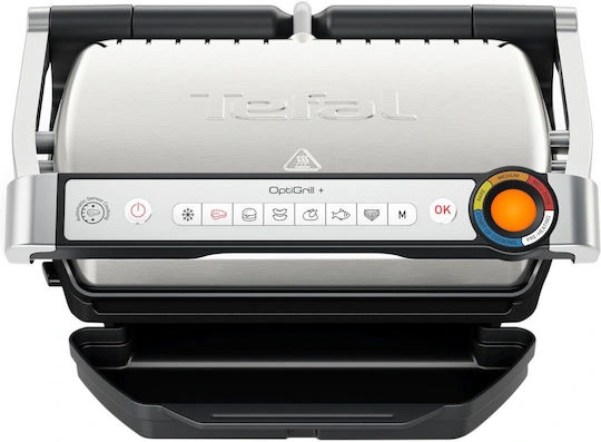 Tefal OptiGrill+ GC718D ηλεκτρική ψηστιέρα με αισθητήρα