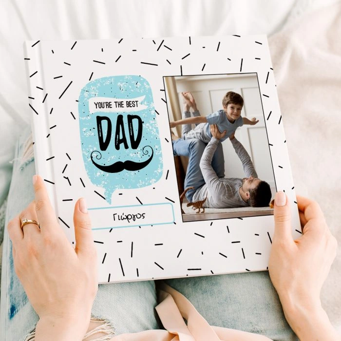 Memory Box Best Dad premium photobook layflat