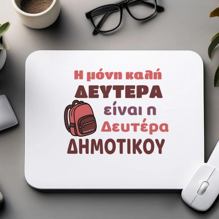 Προσωποποιημένο mousepad με φωτογραφία και αφιέρωση