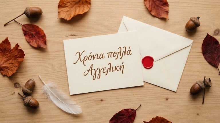 Χρόνια πολλά Αγγελική και Άγγελε: Ευχές και έτοιμες κάρτες
