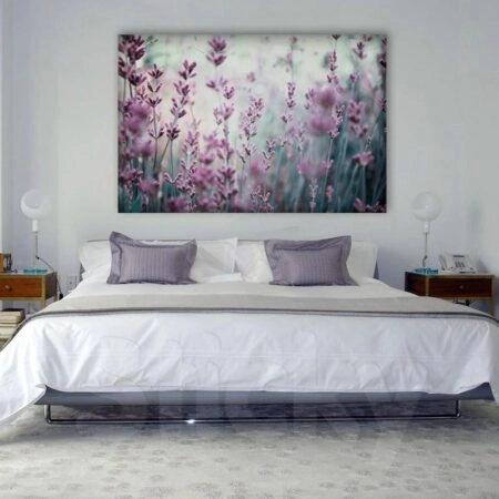 Πινακας σε καμβά LAVENDER - Floral - Λουλουδια Sticky 1