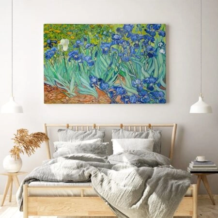 Πινακας σε καμβά VAN GOGH - IRISES - 