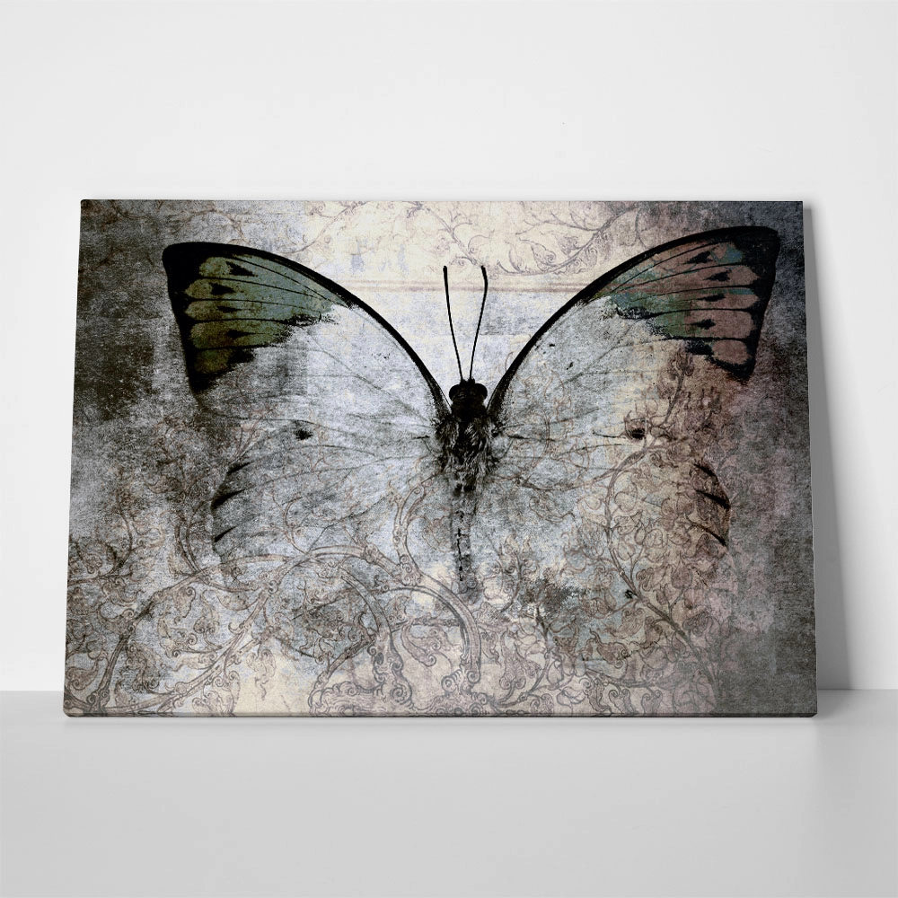 Πινακας σε καμβά ABSTRACT BUTTERFLY