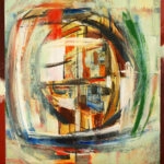 Πίνακας σε καμβά ABSTRACT PAINTING 15