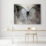 Πινακας σε καμβά ABSTRACT BUTTERFLY