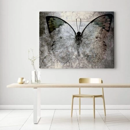 Πινακας σε καμβά ABSTRACT BUTTERFLY - Πεταλουδες