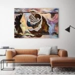 Πινακας σε καμβά ABSTRACT FACES