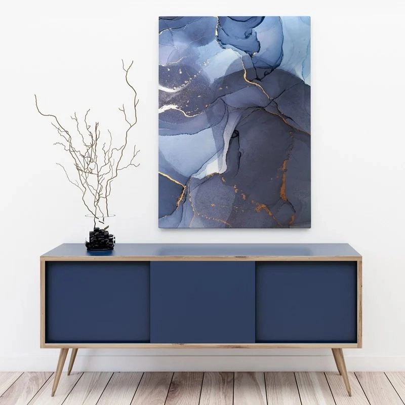 Πινακας σε καμβά ABSTRACT MARBLE