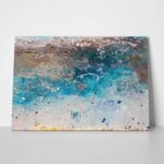 Πινακας σε καμβά ABSTRACT SEA WAVES