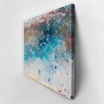 Πινακας σε καμβά ABSTRACT SEA WAVES