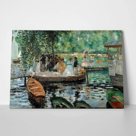 Πινακας σε καμβά RENOIR - LA GRENOUILLERE - Pierre Auguste Renoir Sticky 1