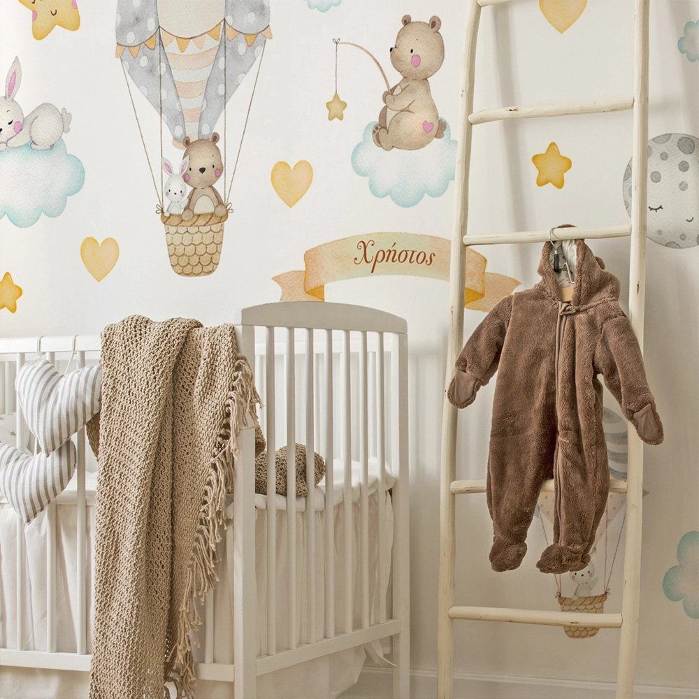 Αυτοκολλητο τοιχου BABY DREAM BALLOONS
