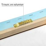 Πινακας σε καμβά BEACH SHELLS