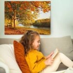 Πινακας σε καμβά BEAUTIFUL FALL PARK