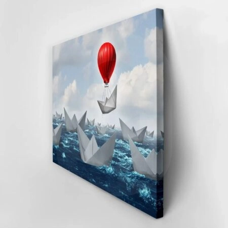 Πινακας σε καμβά BOAT RISING SYMBOLIC - Βαρκες και Καραβια Sticky 5