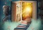 Πινακας σε καμβά BOOK LAND