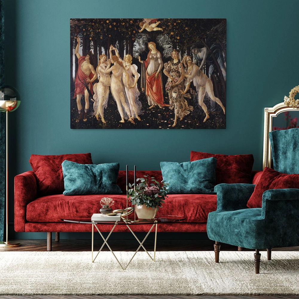 Πινακας σε καμβά BOTTICELLI - PRIMAVERA