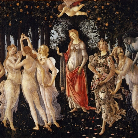 Πινακας σε καμβά BOTTICELLI - PRIMAVERA - Botticelli Sandro Sticky 6