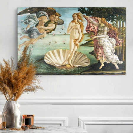 Πινακας σε καμβά BOTTICELLI - THE BIRTH OF VENUS - Botticelli Sandro